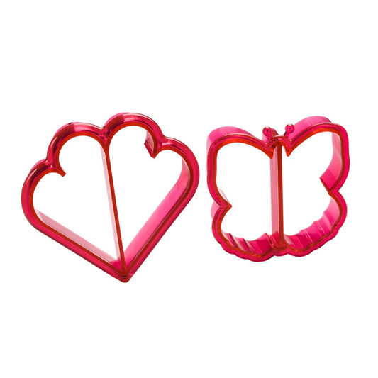 Sucre Butterfly and Heart Sandwich Cutters