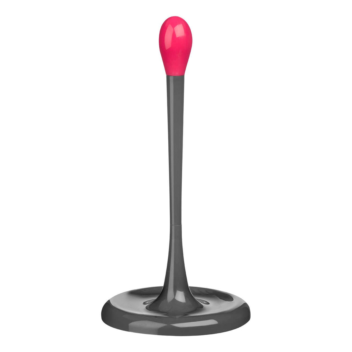 Kitchen Roll Holder - Grey and Hot Pink