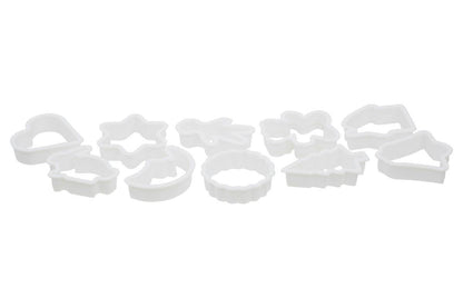 Sucre White 10 Piece Cookie Cutter Set