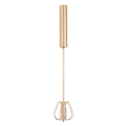 Zamin Press And Spin Light Gold 35cm Whisk