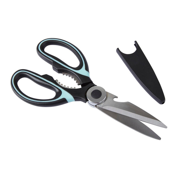 Zing Black And Pastel Green Scissors