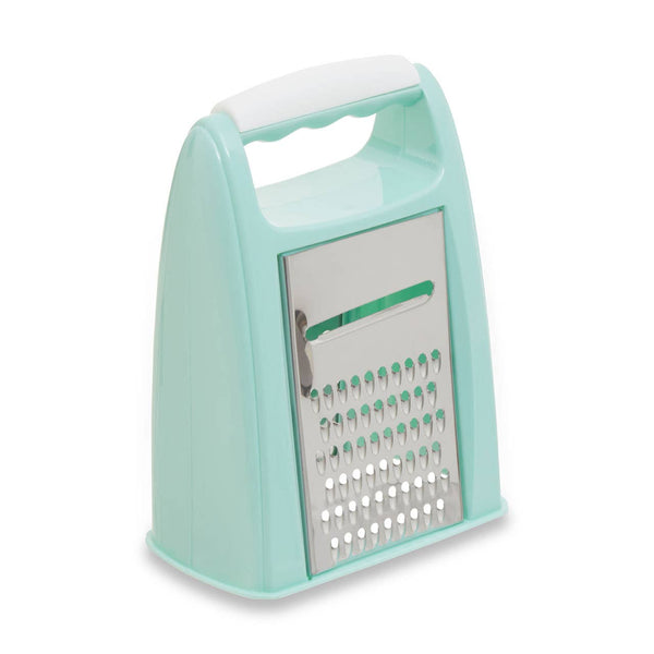 Elon Two Sided Green And Silver Grater