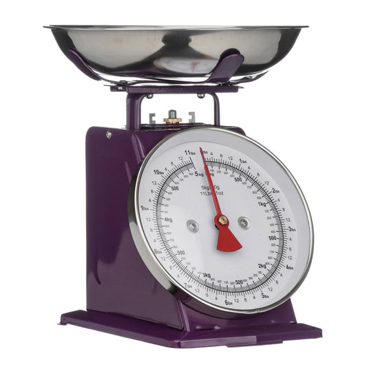 Olivier 5kg Purple Retro Kitchen Scale