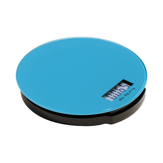 Zing Blue Glass Kitchen Scale - 2kg