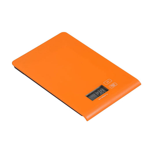Zing Tempered Glass Kitchen Scale - Orange