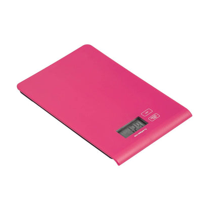 Zing Tempered Glass Kitchen Scale - Hot Pink