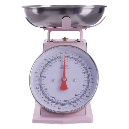 Olivier 5kg Pink Retro Kitchen Scale