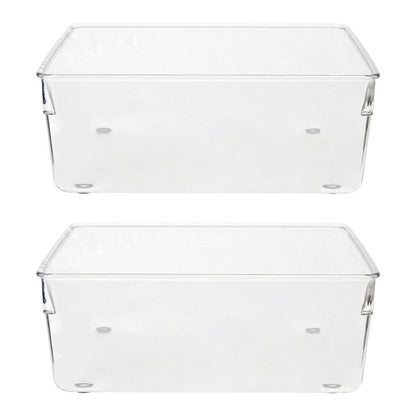 Romm Set Of Two Square Pantry or Fridge Organisers