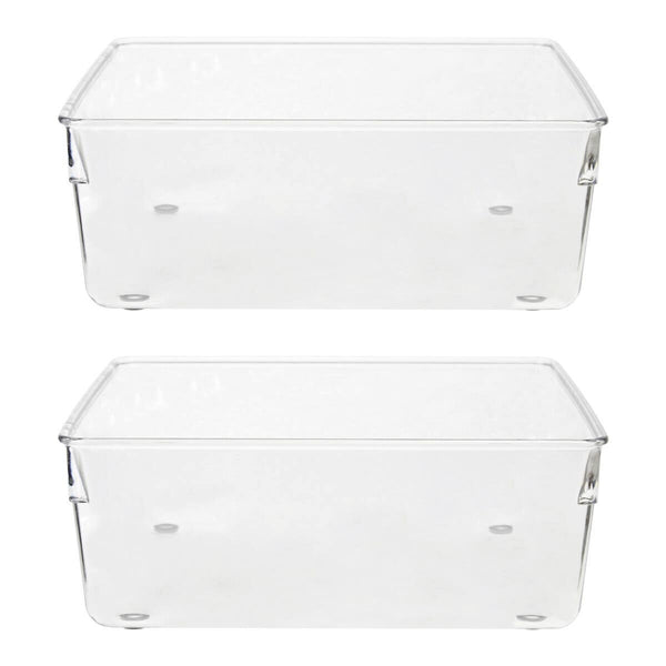 Romm Set Of Two Square Pantry or Fridge Organisers