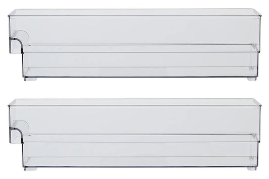 Romm Set of Two Small Stackable Fridge Storage Trays