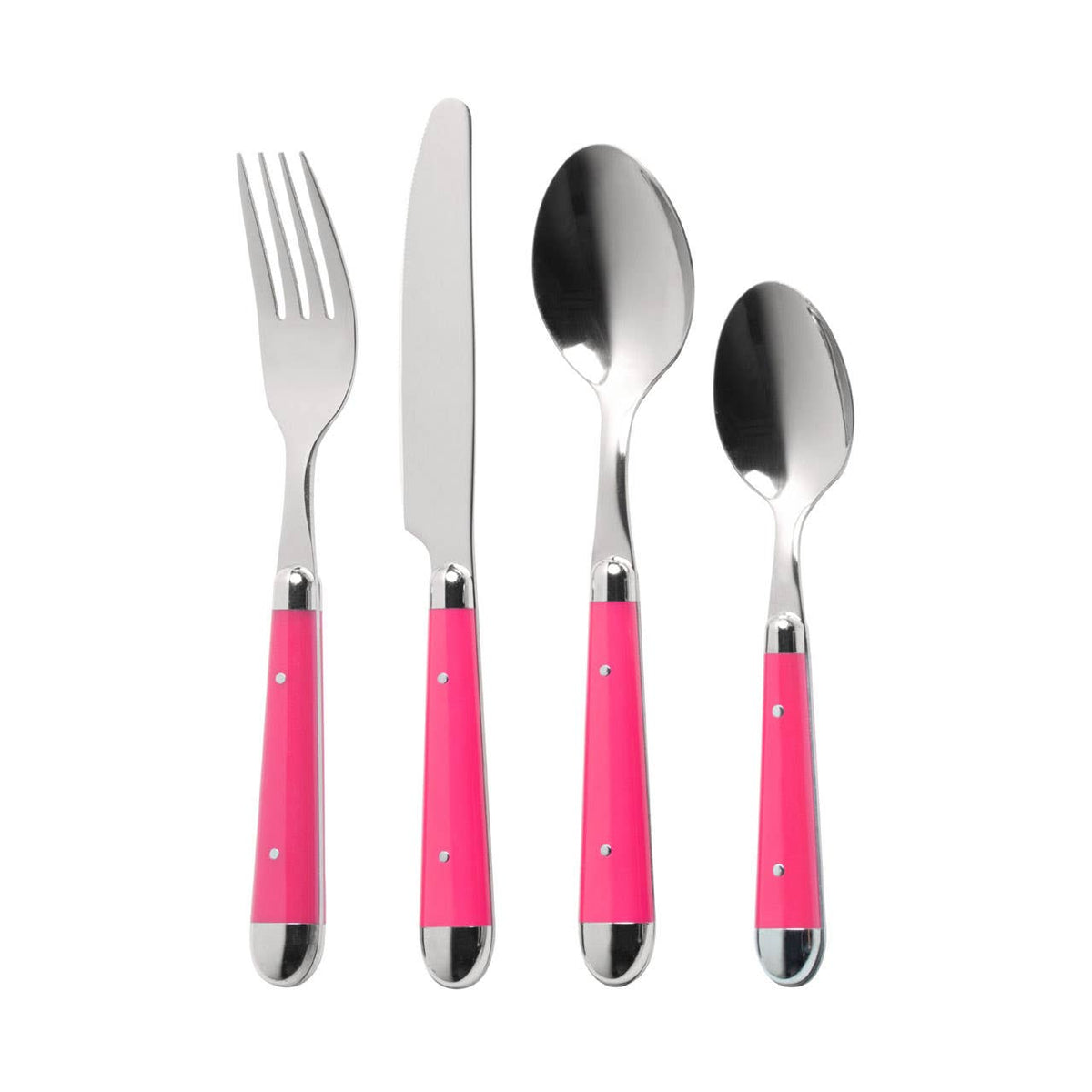 Brasserie 16 Piece Cutlery Set - Hot Pink
