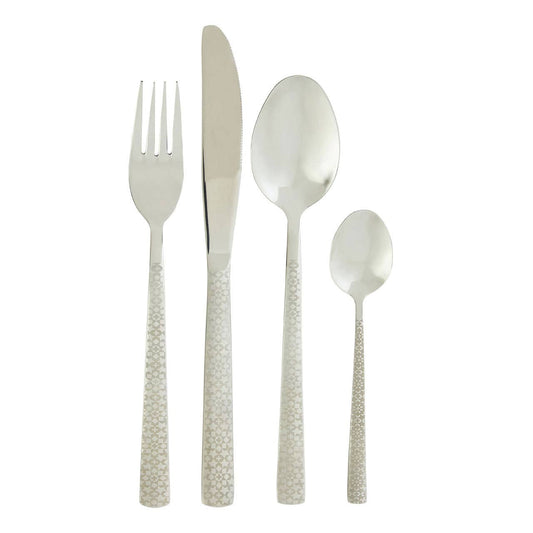 Avie Casablanca 16 Piece Stainless Steel Cutlery Set
