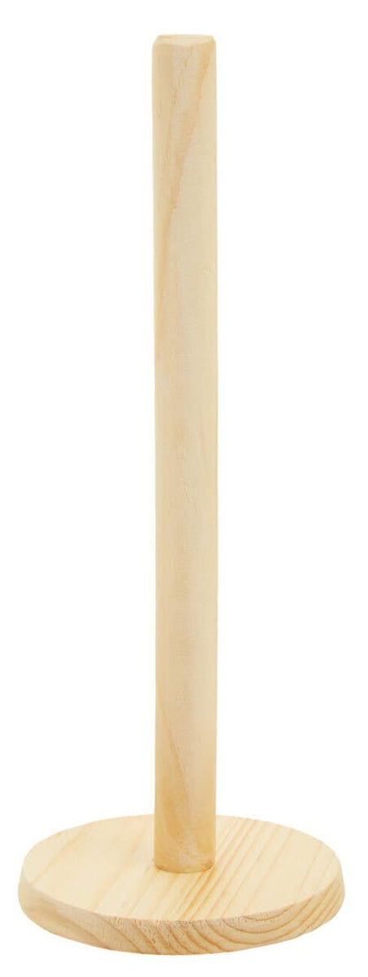 Nolan Pine Wood Kitchen Roll Holder