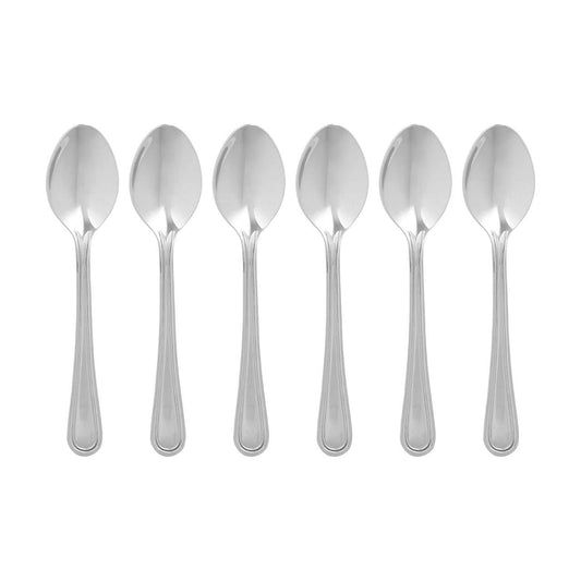 Set Of Six Classic Teaspoons