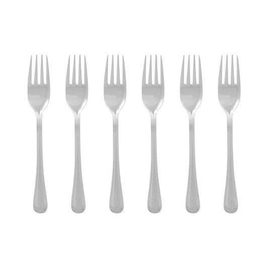Set Of Six Classic Cake Forks