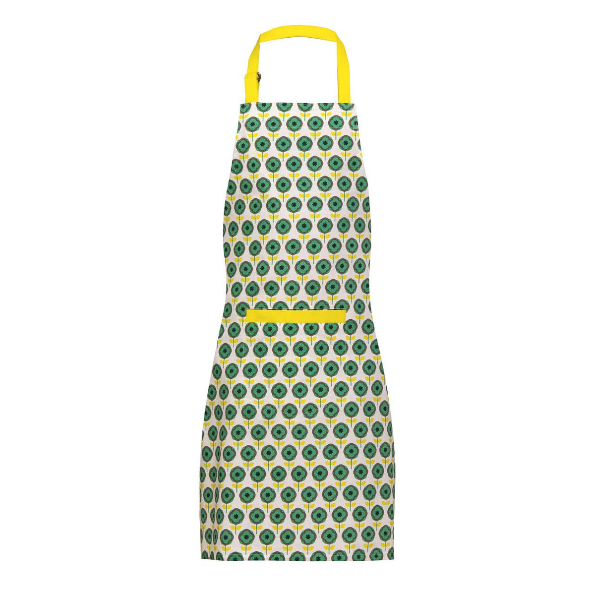 Ella Green Floral Apron