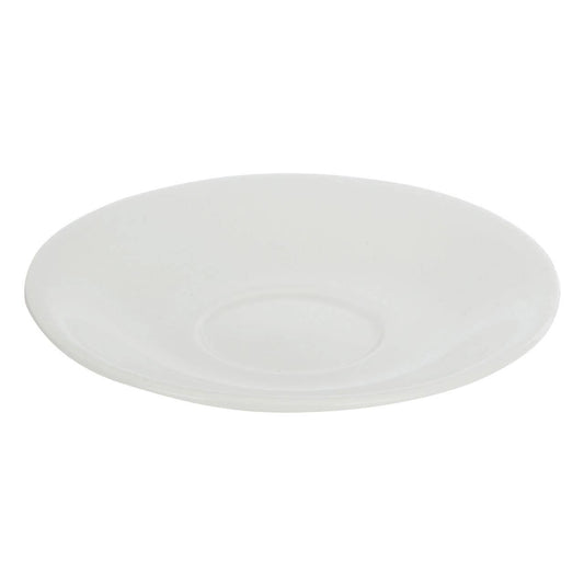 Sam Embossed White Saucer