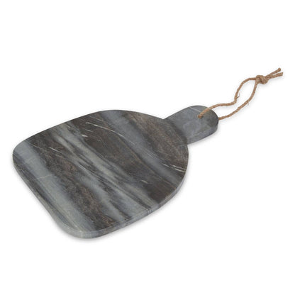 Marmore Rounded Grey Marble Chopping And Serving Board
