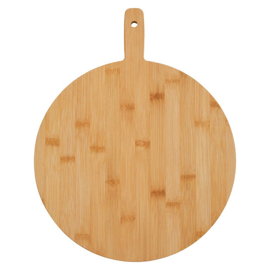 Aleki Bamboo Round Paddle Chopping and Serving Board