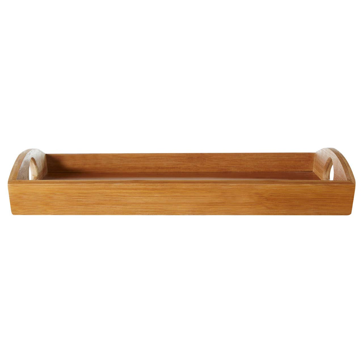 Aleki Bamboo Serving Tray With Handles