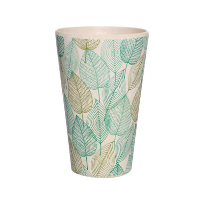 Eden Leaf Design Bamboo Tumbler