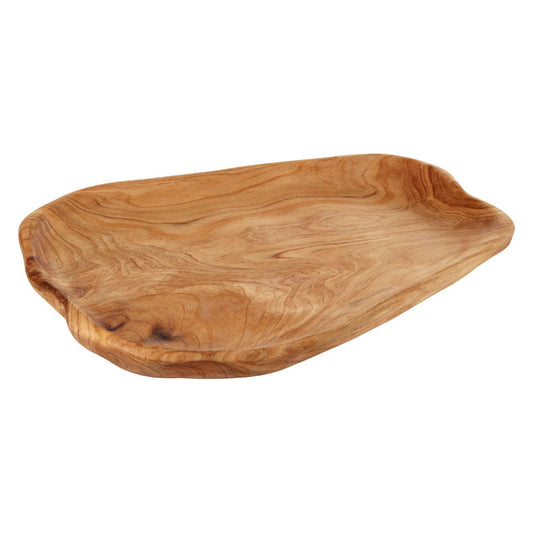 Savin Serving Platter in Cedarwood