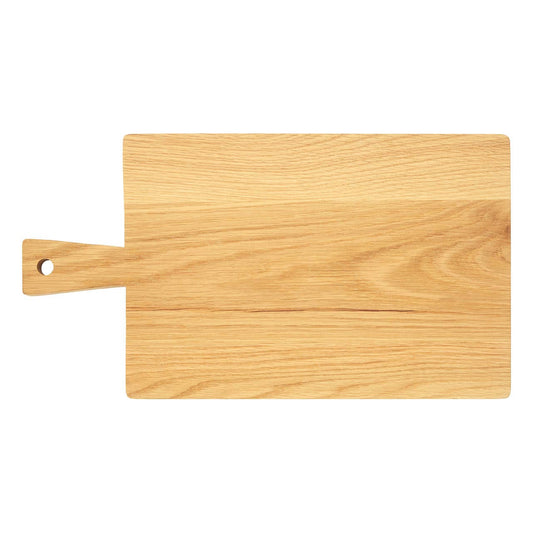 Lyna Large Oak Wood Paddle Chopping and Serving Board