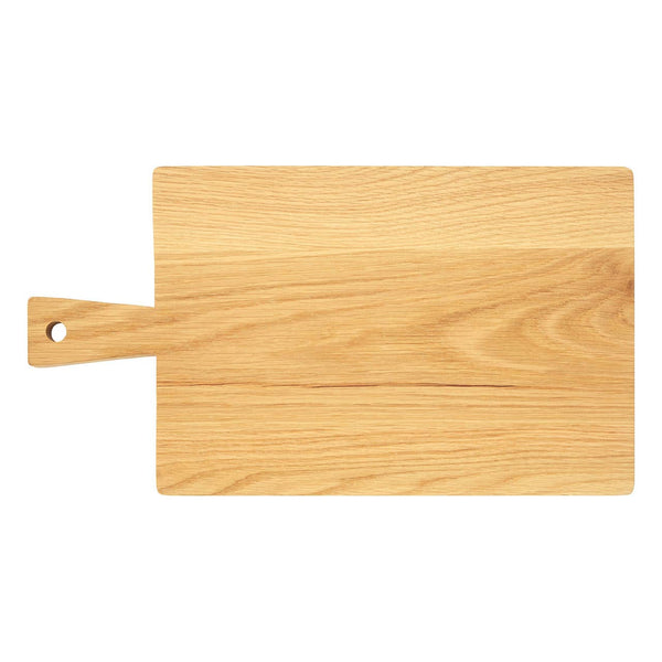 Lyna Large Oak Wood Paddle Chopping and Serving Board