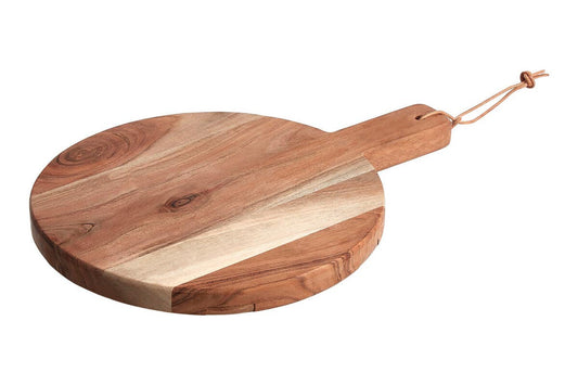 Socorro Acacia Wood Extra Small Round Chopping And Serving Board