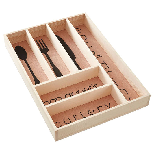 Bessan Wooden Modern Design Cutlery Tray