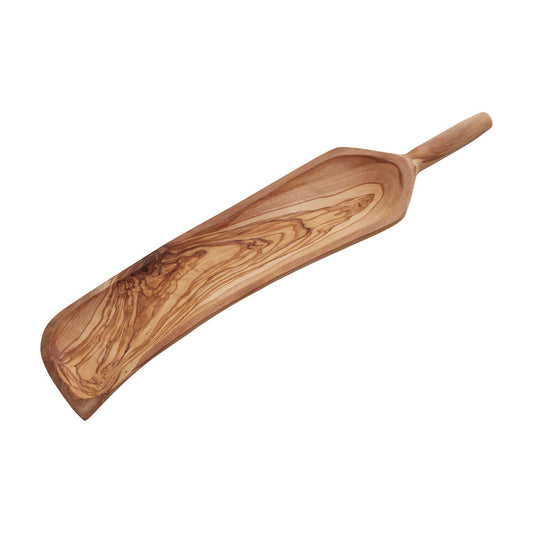 Kora Olive Wood Curved Paddle Serving Board