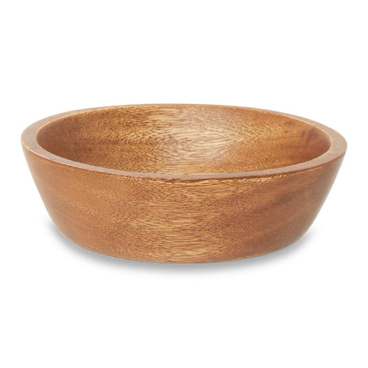 Kora Small Round Bowl in Acacia Wood