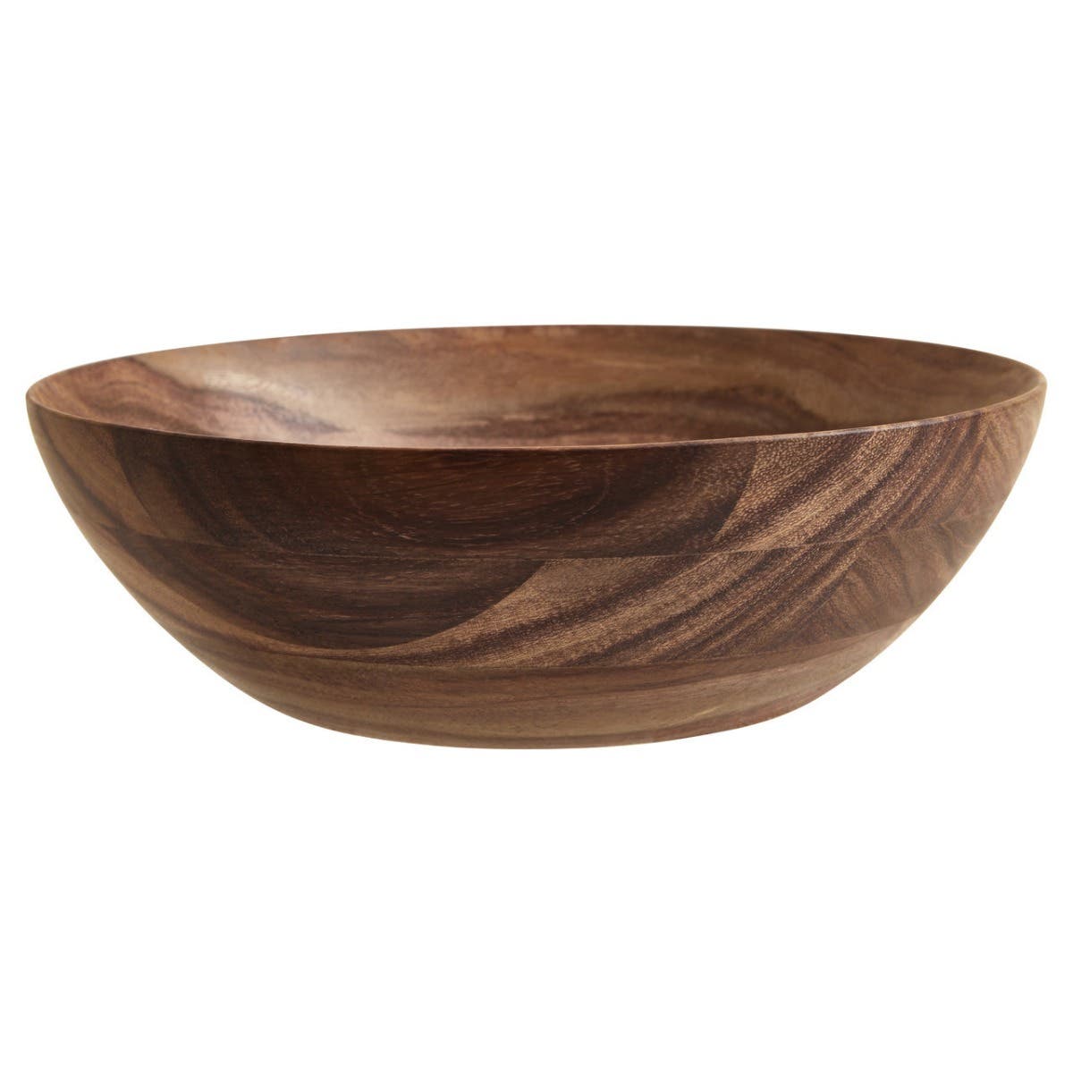 Rosi Small Round Sheesham Wood Salad Bowl