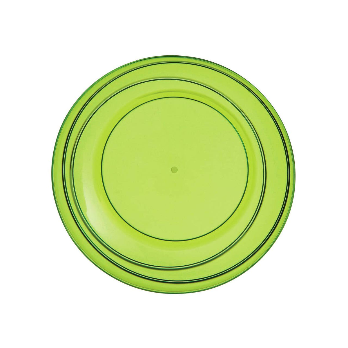 Summer Plastic Small Plate - Green