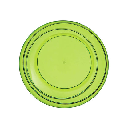 Summer Plastic Small Plate - Green