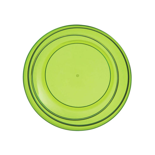 Summer Plastic Small Plate - Green