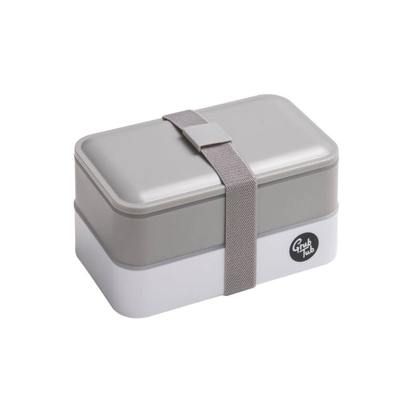 Grub Tub Grey Stackable Lunch Box