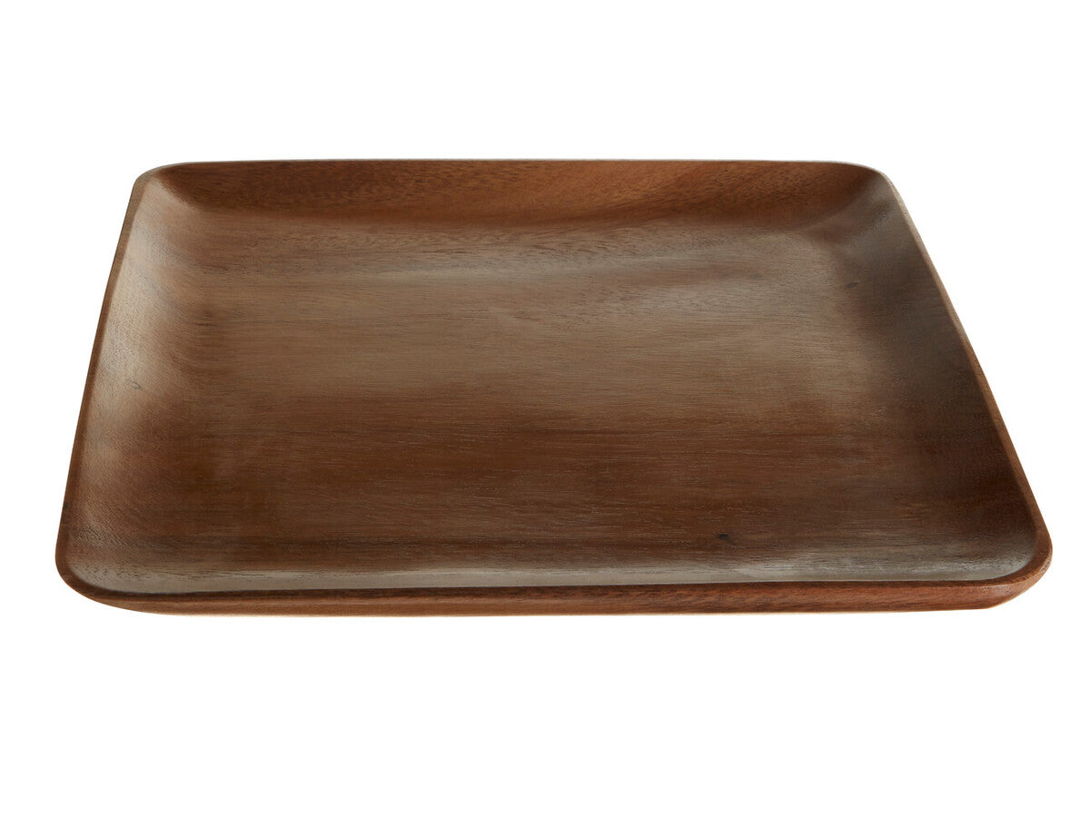 Kora Acacia Wood Set of 4 Square Serving Plate