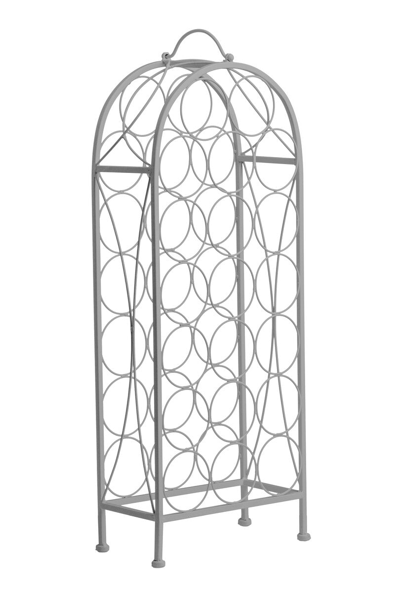 Cafe Cassis Grey 20 Bottles Wine Rack