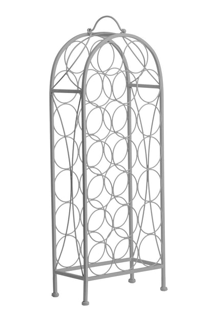 Cafe Cassis Grey 20 Bottles Wine Rack