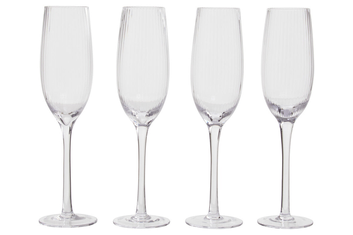 Lyle Set of Four Champagne Glasses