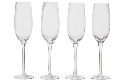 Lyle Set of Four Champagne Glasses
