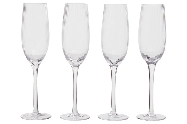 Lyle Set of Four Champagne Glasses