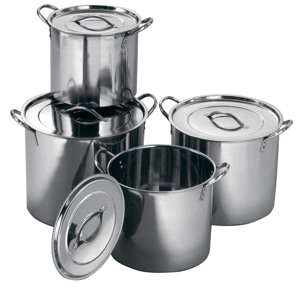 Crosse  Set Of 4 Stock Pots with Lids