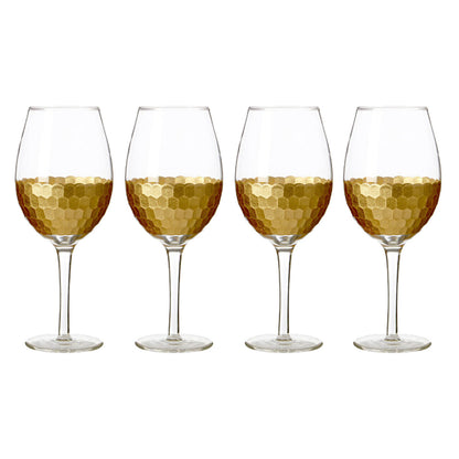 Set Of Four Astrid Large Wine Glasses