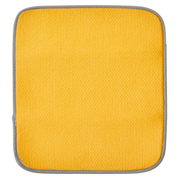Sinkside Dish Drying Yellow Mat