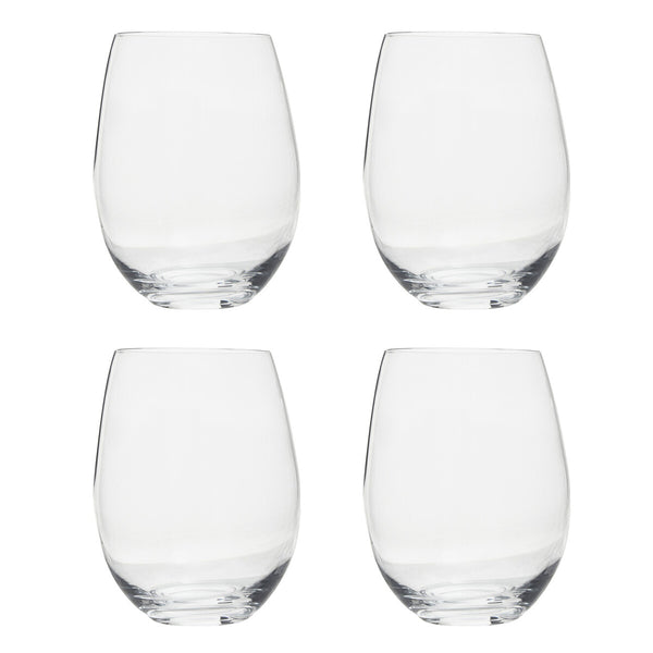 Ada Set Of 4 Crystal Tumblers