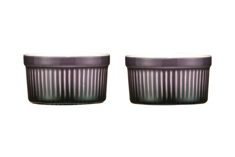 Ovenlove Set of 2 Purple Ramekins