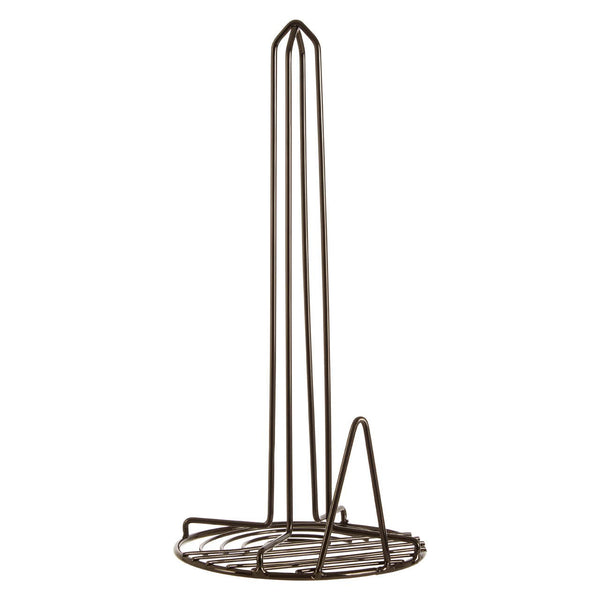 Vertex Kitchen Roll Holder with Black Nickel Finish