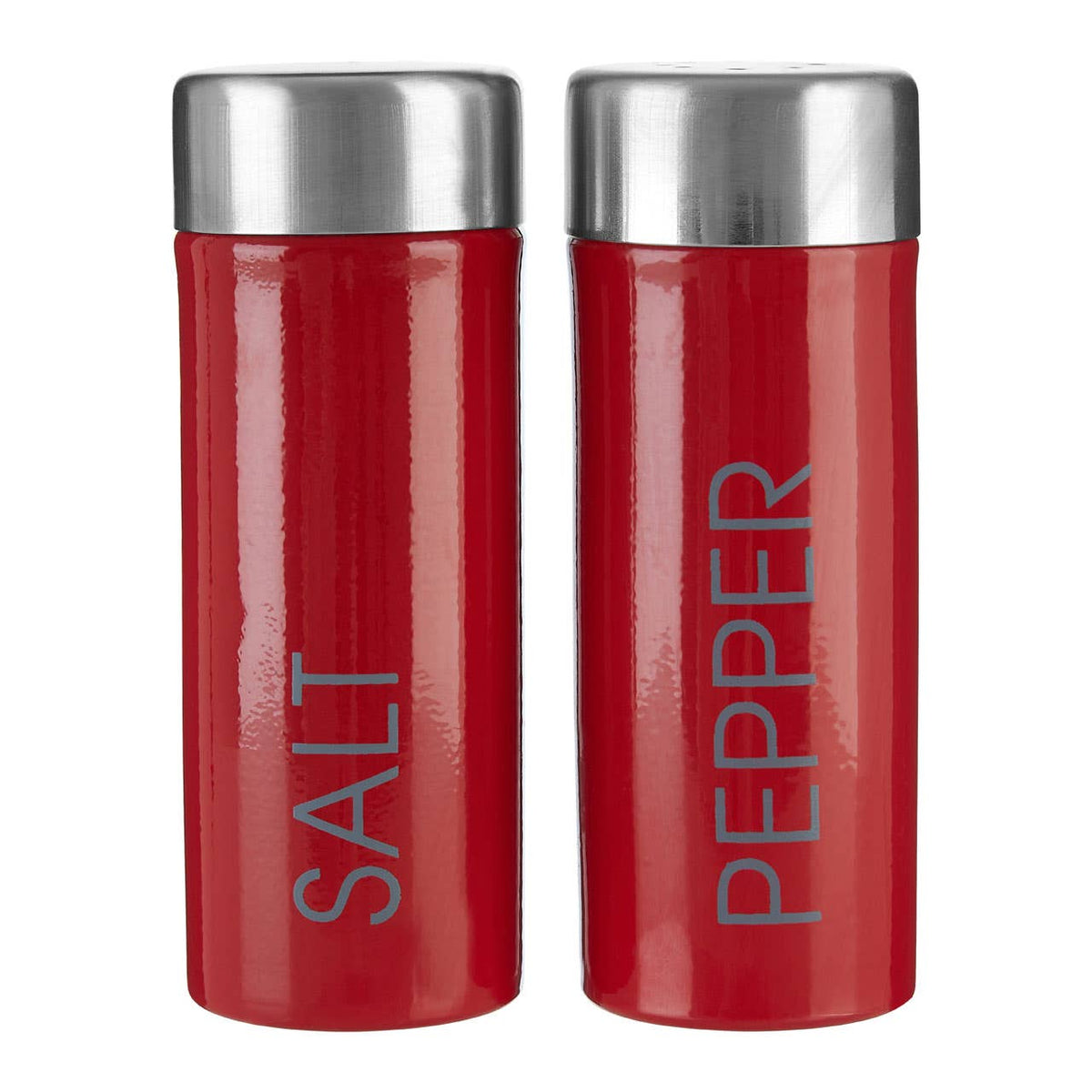 Liberty Red Enamel Salt and Pepper Set